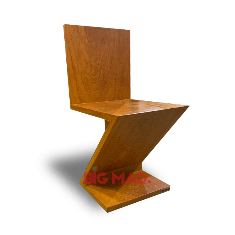 Cadeira em Madeira Macica zig